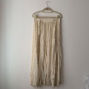 Free People Flowing Skirt