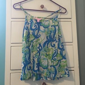 Lilly Pulitzer Crystal Coast Dusk Tank Top