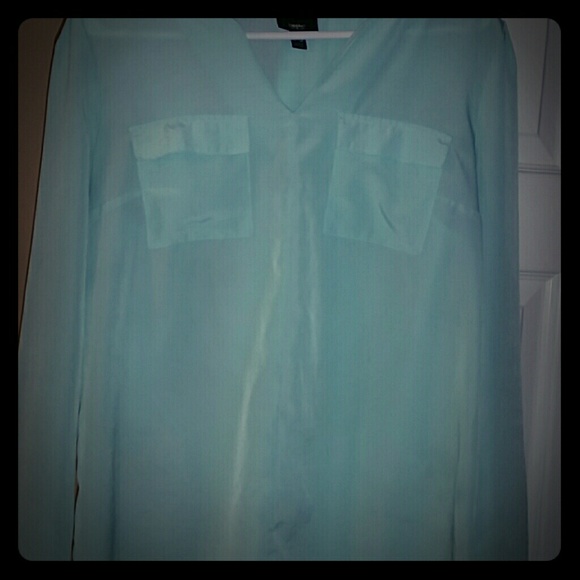 Mint green shirt