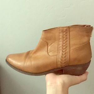 Size 8 1/2 distressed booties