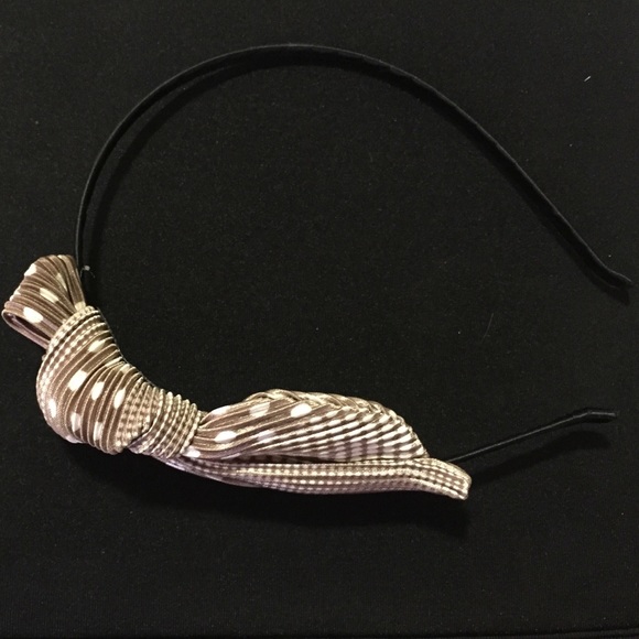 Polka Dot Bow Head Band