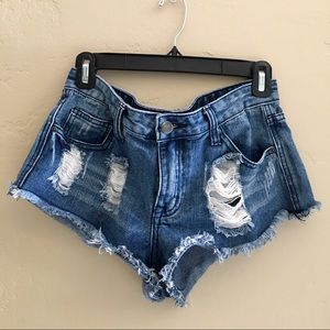 cut off jean shorts