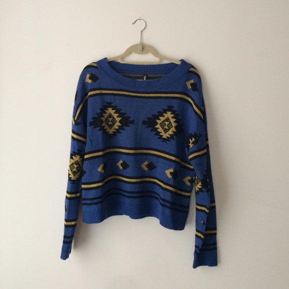 Southwestern Style Knit Sweater