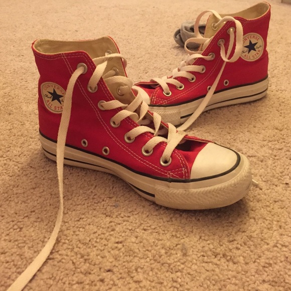 Red high tops