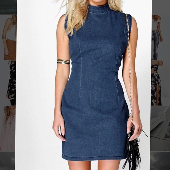 Denim Mini Dress