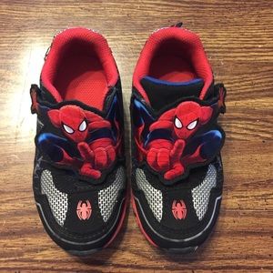 Spider-Man sneakers that light up