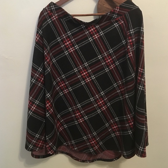 Forever 21 plaid midi