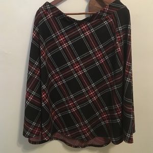 Forever 21 plaid midi