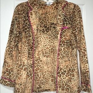 Leopard Print Pajama Set