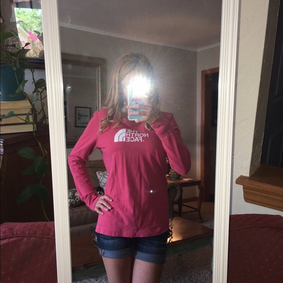 cute long sleeve north face