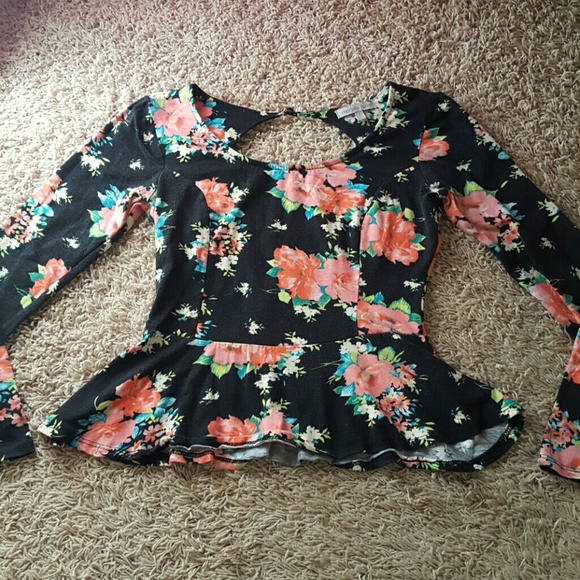 Charlotte Russe floral blouse