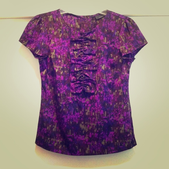 Silk short-sleeved Semantiks shirt