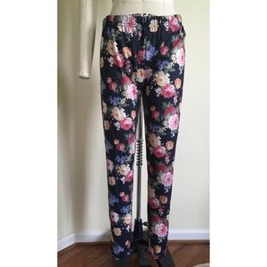 Floral leggings