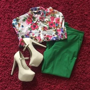 ‼️SALE‼️Green  Slacks