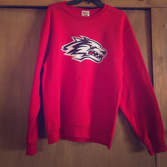 University Of New Mexico Red Lobo Sweater