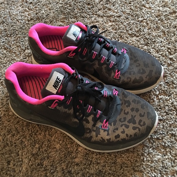 Nike lunar glide 5 cheetah print shoes