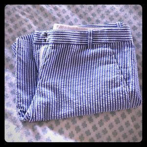 J.Crew Bermuda Seersucker Shorts