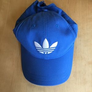 Blue adidas hat