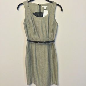 NWT H&M grey work dress size 4