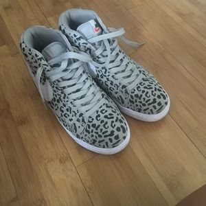 Leopard Nike Blazers