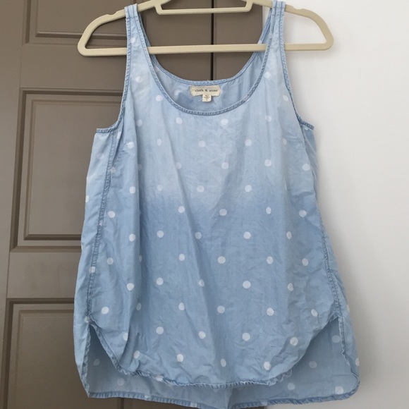 Cloth and Stone polkadot top!