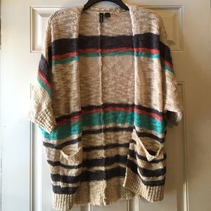 Half sleeve cardigan