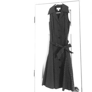 Talbots Petites fit and flare dress