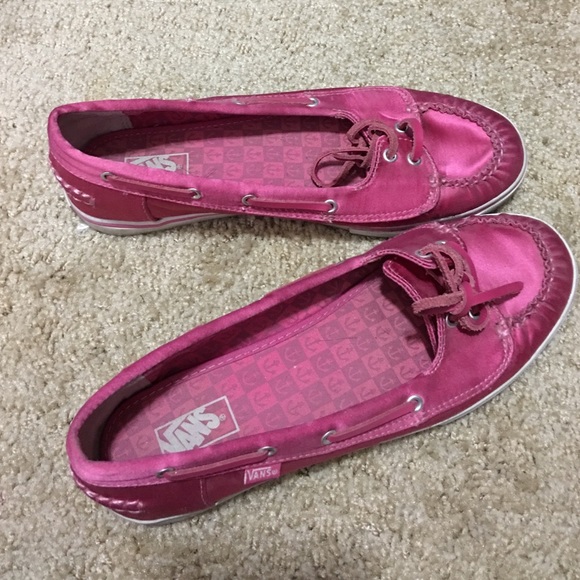 Adorable hot pink VANS!