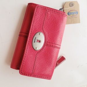 Fossil wallet Pink Flamingo BRAND NEW!