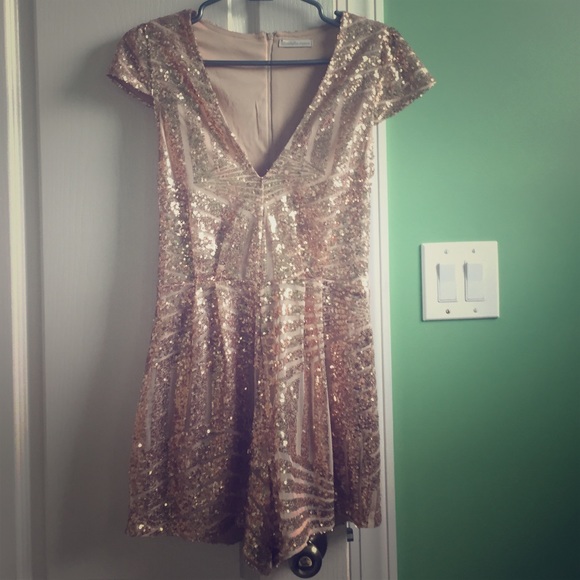Glitter Classy romper for a great event !