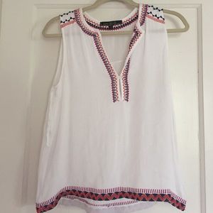 Tribal Print Tank Top