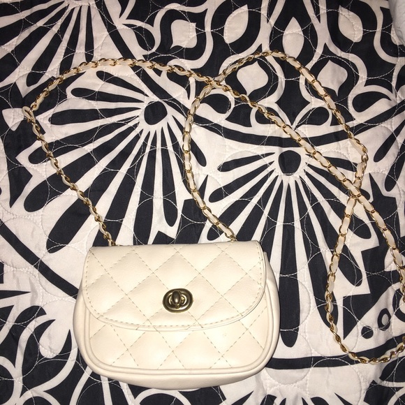 White purse