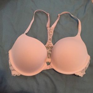 Victoria's Secret lace racer back push up bra