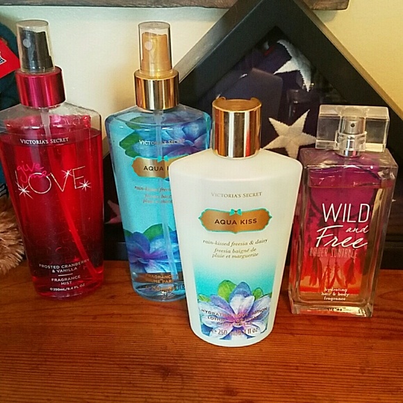 Bath and body Works lotions and sprays
