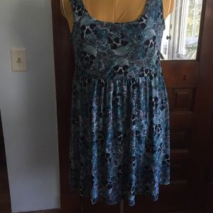 Funky skull dress size 2 torrid
