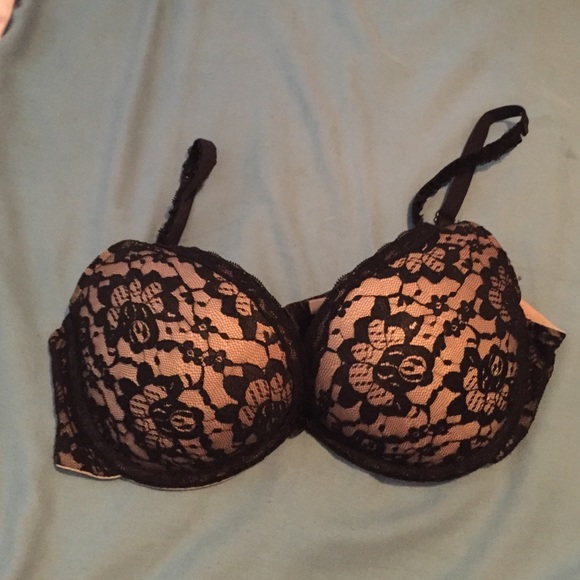 Aerie black lace push up bra - Picture 1 of 3