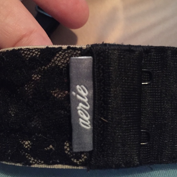 Aerie black lace push up bra - Picture 3 of 3