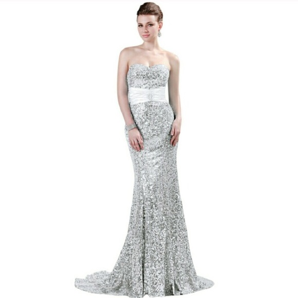 Grace Karin formal sequin gown-originally $350