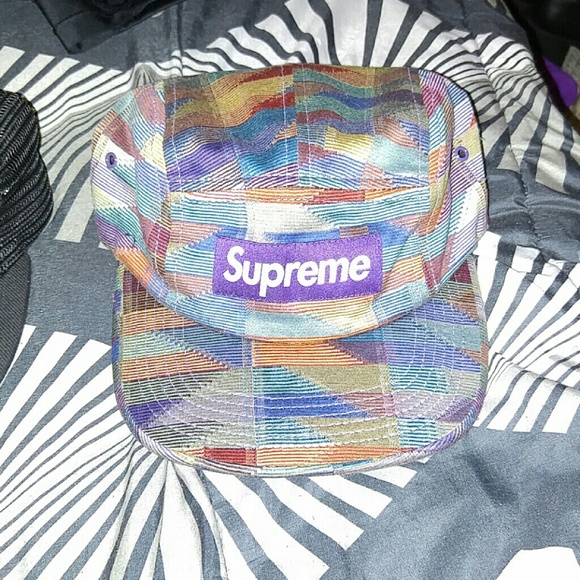 Supreme Purple Intarsia Camp
