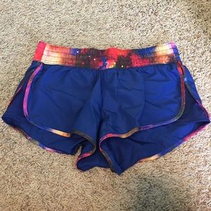 So Brand Blue Galaxy Workout Shorts