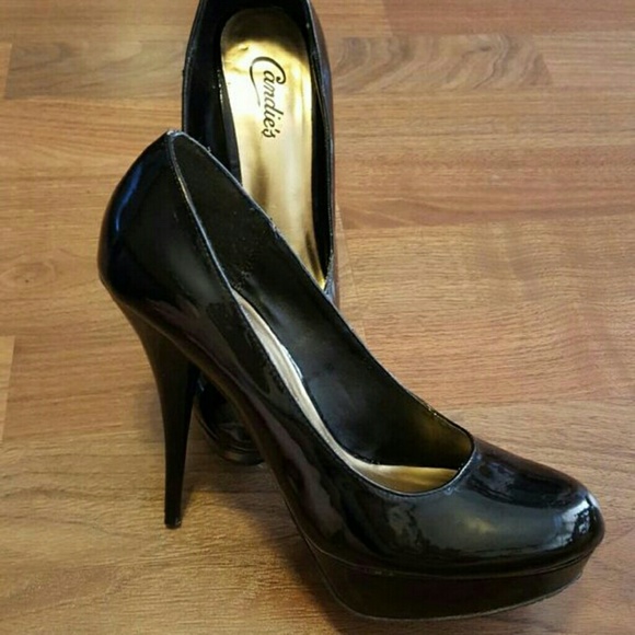 Candie's Black High Heels