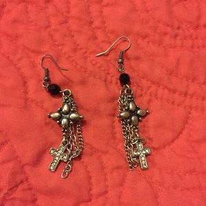 Cross Earrings