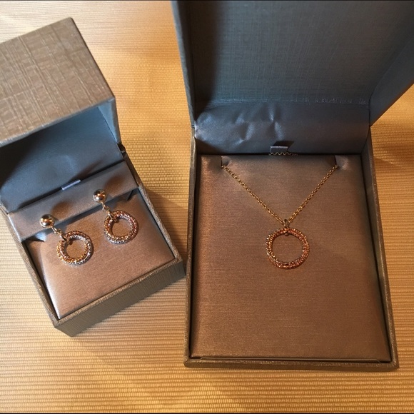 14K Tri-Tone jewelry set