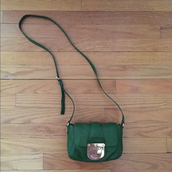 Michael Kors Handbags - FINAL PRICE Michael Kors Green Small Crossbody