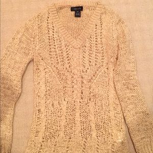 Tan Karen Kane sweater medium