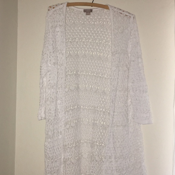 Chico's White Cardigan