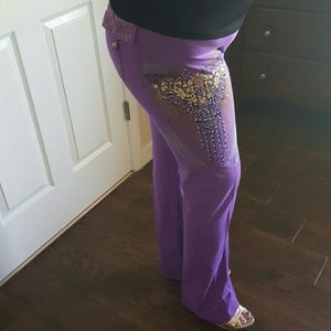 Cotton spandex pants