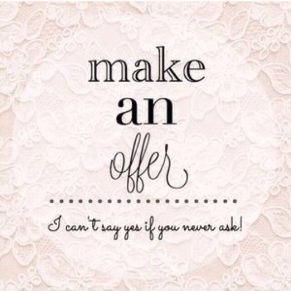 Make me an offer.