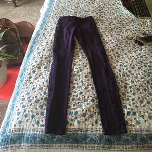 Eggplant Lululemon yoga pants