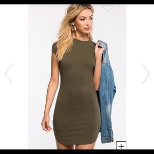 Sasha Cap Sleeve Tee Dress